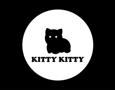Cat logo design branding.