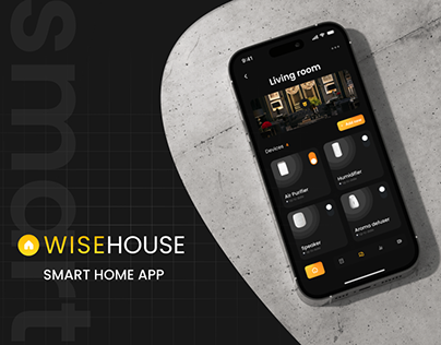 Smart Home App Design | UX UI - Vitalij Krupenko