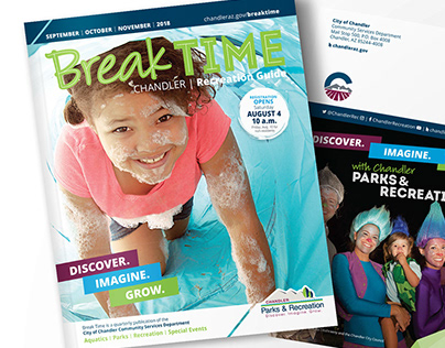 Break Time Recreation Magazine - COC ReDesign