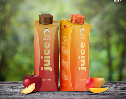 Juice Packaging Design + Advertising