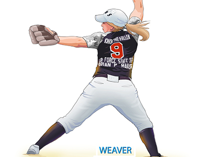 Weave - base ball team illustration