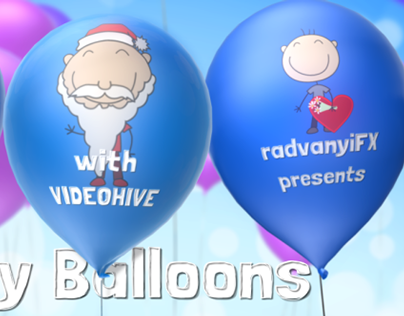 Happy Balloons - After Effects Project