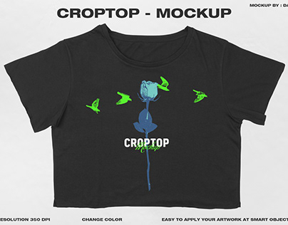 Croptop - Mockup (1 free demo)