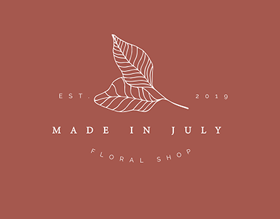 Made in July - Hand-drawn and minimalist logos