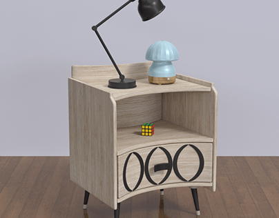 3D modeling of a small minimalist table