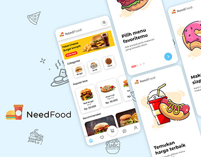 Need Food App UI Kit