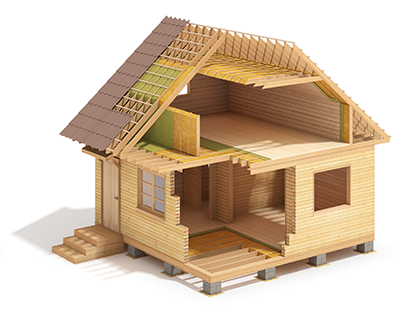 LHT wood-frame house construction