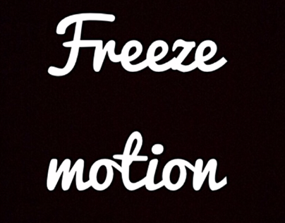 Freeze Motion Photography