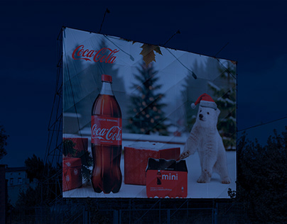 Outdoor Christimas Coca Cola