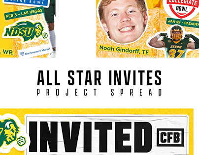 NDSU Football All Star Player Invites