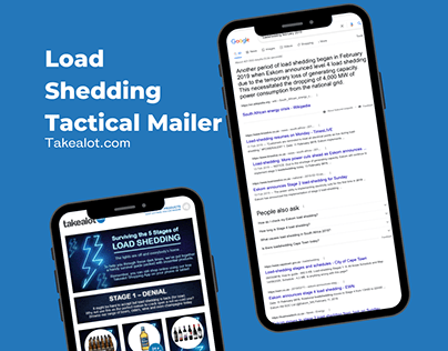 Tactical Content - Load Shedding | Email | Takealot.com