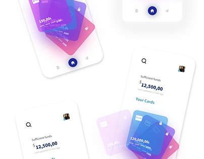 payment cards UI designing