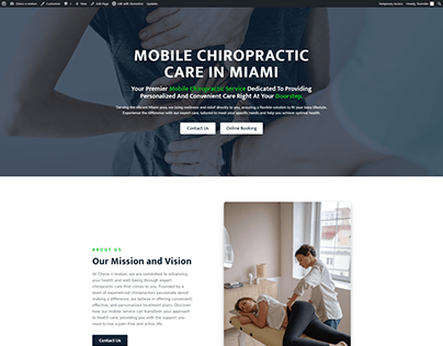 Chiropractic care Landing page | Medicare