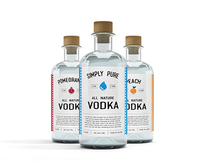 Label Design - All Nature Vodka