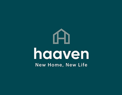 Project thumbnail - Haaven - Real Estate Logo Branding Case Study