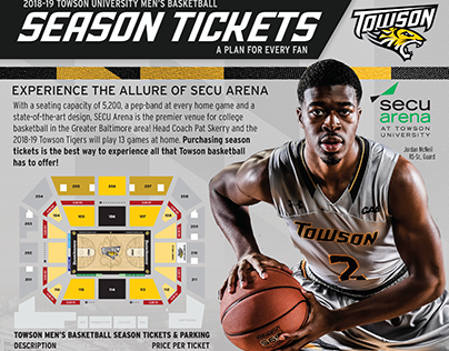 MBB Season Ticket and Group Promo Collateral