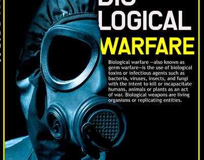 Biological Warfare Book Cover Design....