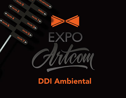 Diseño de Información Ambiental para Expo Artcom UM