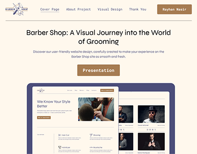 Barber Shop: Website Design