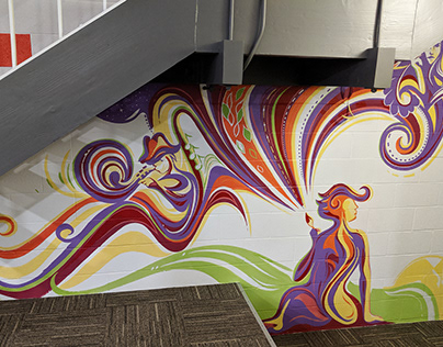 'The Arts' mural
