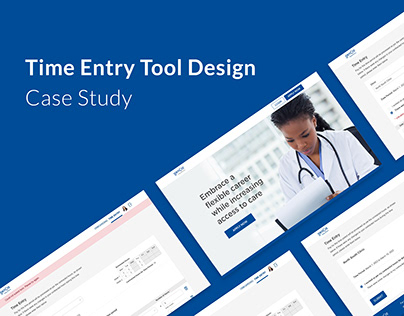 Time Entry Tool Design - UX/UI Case Study