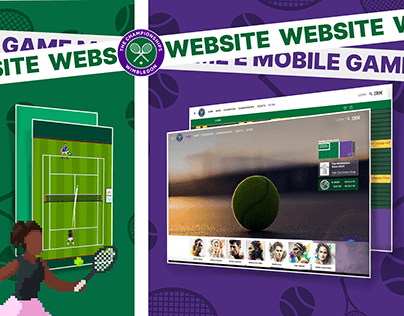 Wimbledon | Website & Mobile Game