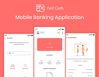 Fast Cash-Mobile Banking UX Case Study free Download