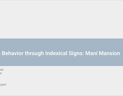 CHANGE BEHAVIOUR THROUGH INDEXICAL SIGNS