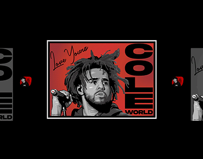 Cole World: A J Cole Tribute Poster