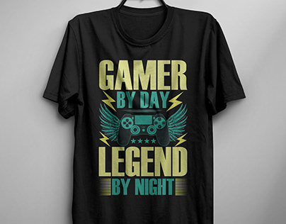 vintage gaming tshirt design