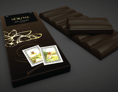 VOLUME chocolate package prototype