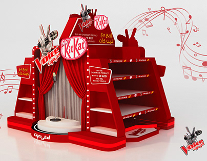 KitKat &The Voice Displays