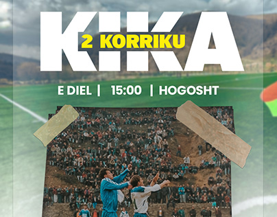 Football matchday, poster