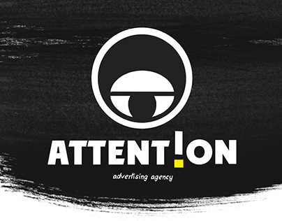 Логотип рекламного агенства Attention