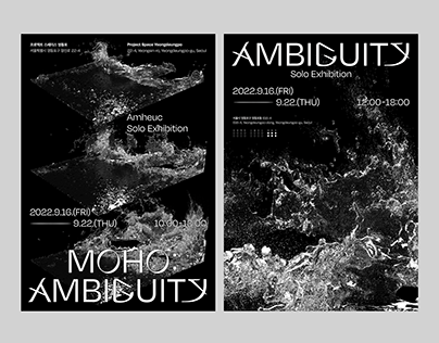 Amheuc's solo exhibition 《AMBIGUITY》