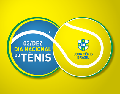 Id. Visual - Dia Nacional do Tênis - CBT