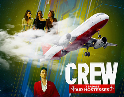 Crew movie poster || thumbnail || banner