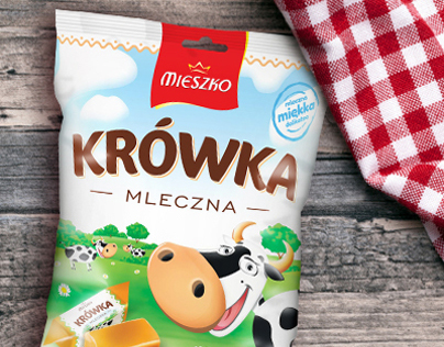 Branding and webdesign for new candies line for MIESZKO
