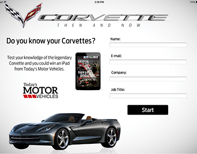 Corvette: Then and Now Game