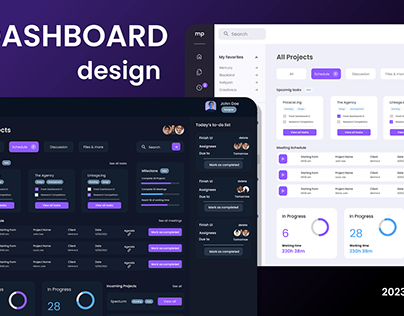 Web Application Dashboard Design