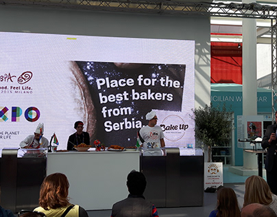 World Expo 2015 Milan, Italy - BAKE UP Festival - event