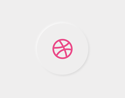 Neumorphic Button UI