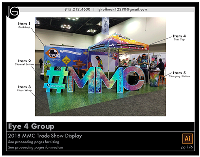 Eye 4 Group 2018 MMC Trade Show Display
