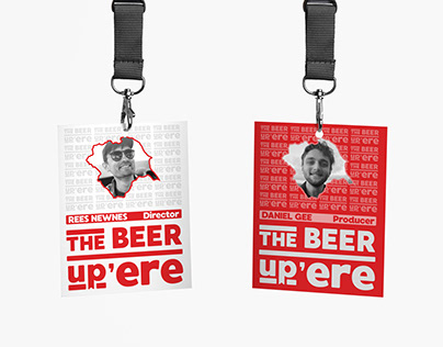The Beer Up 'Ere Branding