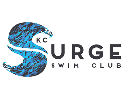 Kansas City Surge Swim Club Logo & Branding