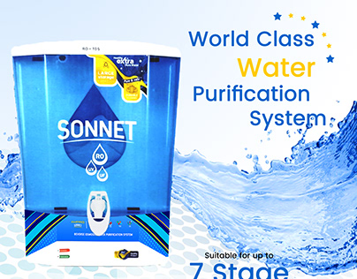 Ampro sonnet water purifier pamplet designs