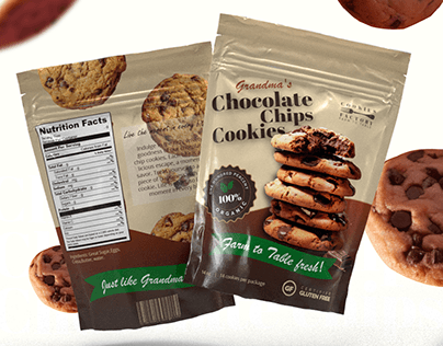 Packaging Design - Cookies Factory