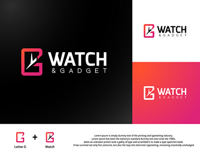 Watch & Gadget Shop Logo Design - Logo Design