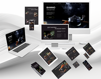 Portfolio for the online store BAMNO