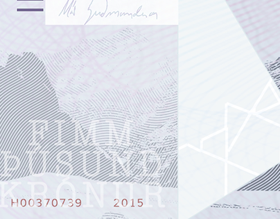 Icelandic Currency Design